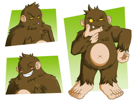 Bigfoot Character Design