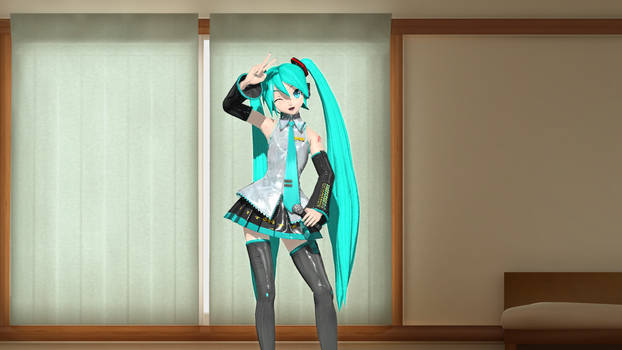 (MMD) Dreamy Theater Happy Miku