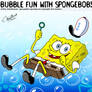 Bubble fun with Spongebob