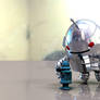 Jo Bot VS Little Blue Bot
