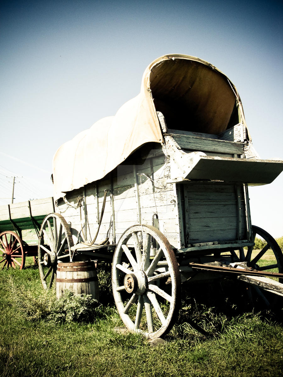 Old West Covered Wagon 01