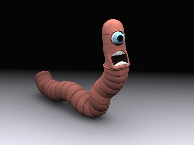 Clockblocker Cartoon Worm Character by sicklilmonky on DeviantArt