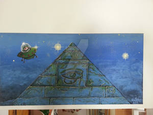 New pyramid Painting