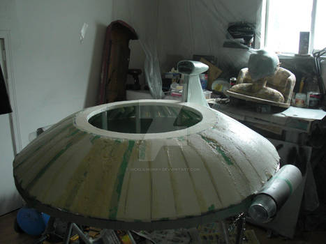 Rooftop Flying Saucer Project 01