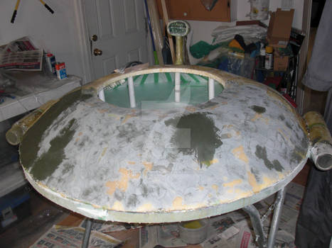 Rooftop Flying Saucer Project 03