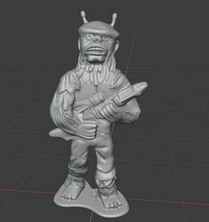 3D Toy Alien Monster W.I.P.