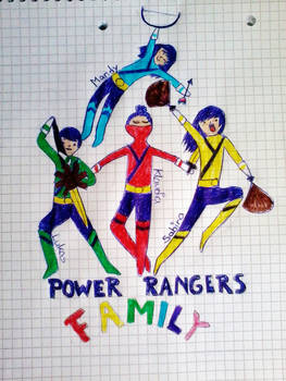 Power Rangers Family