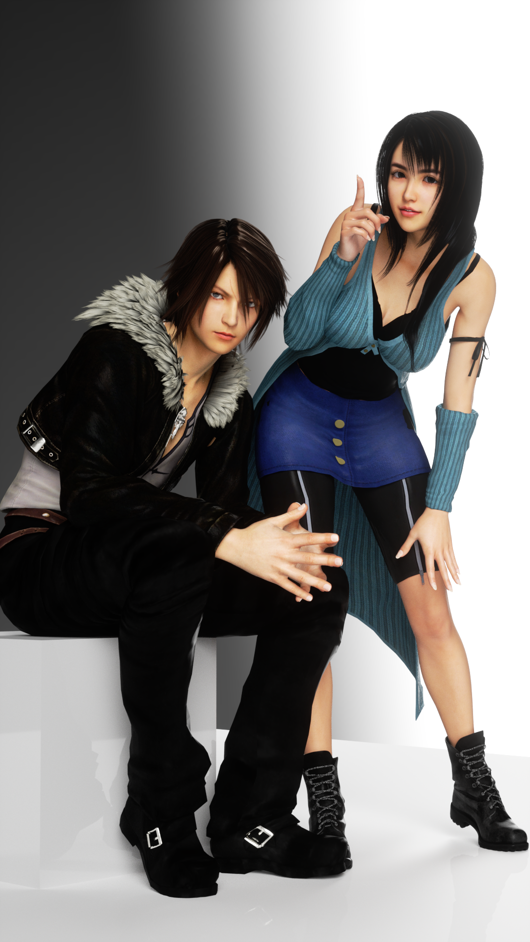 Final Fantasy VIII models 2 of 5 by G9MPComics on DeviantArt
