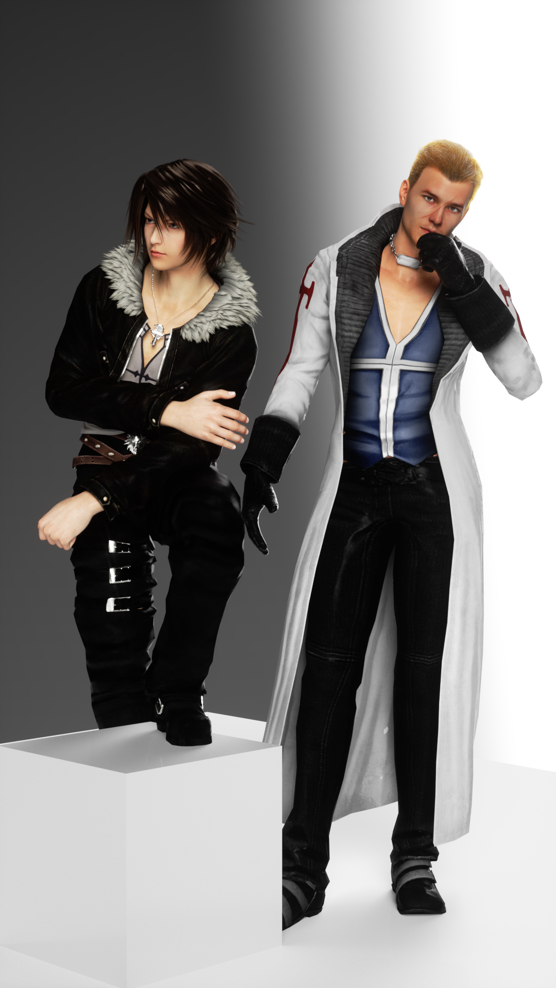 Final Fantasy VIII models 3 of 5 by G9MPComics on DeviantArt
