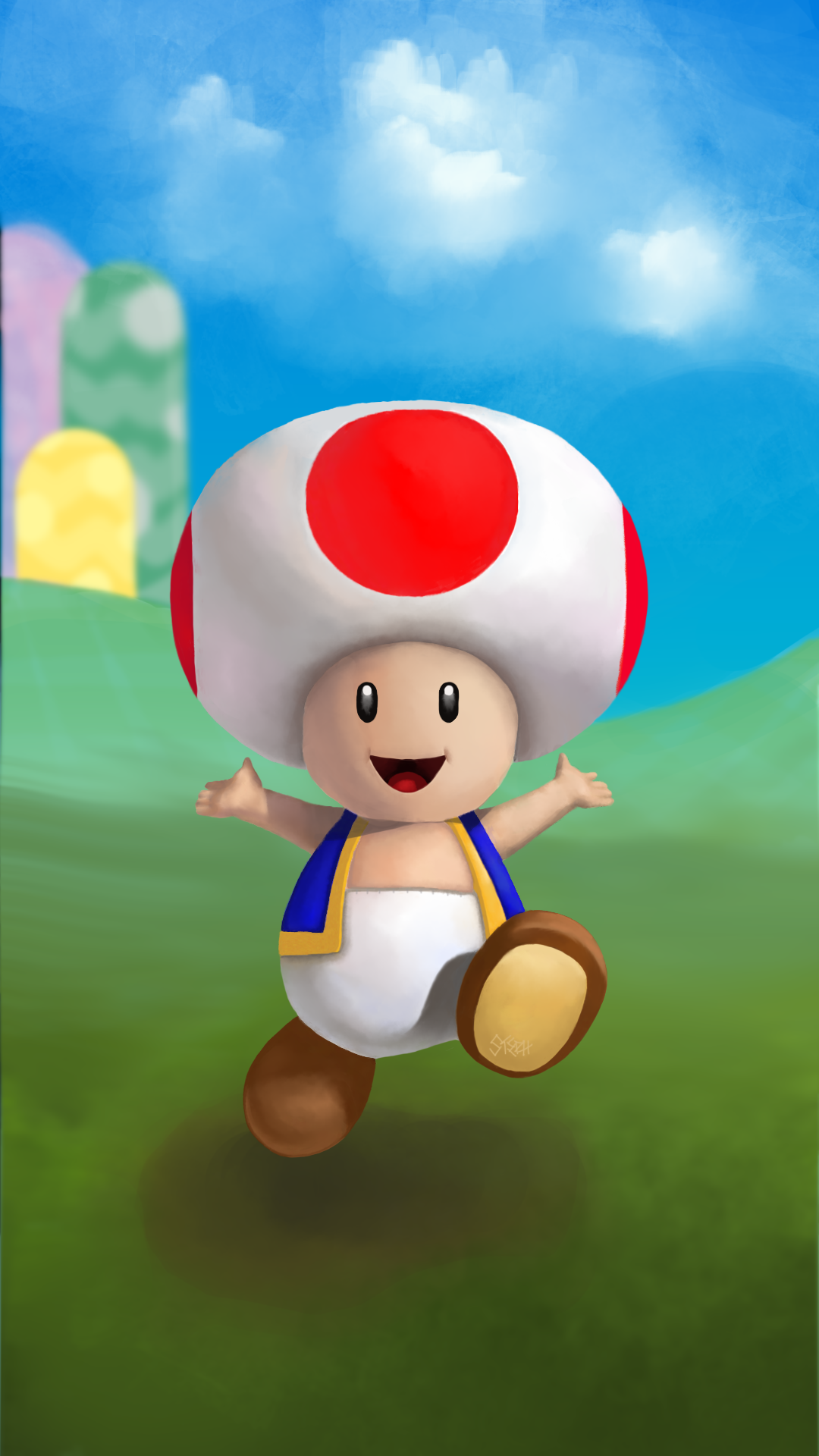 Toad Mario Rope Deviantart Toad by screeptor on DeviantArt