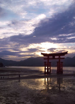 Day 4: Sunset over Miyajima