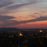 Evening light over Bottrop