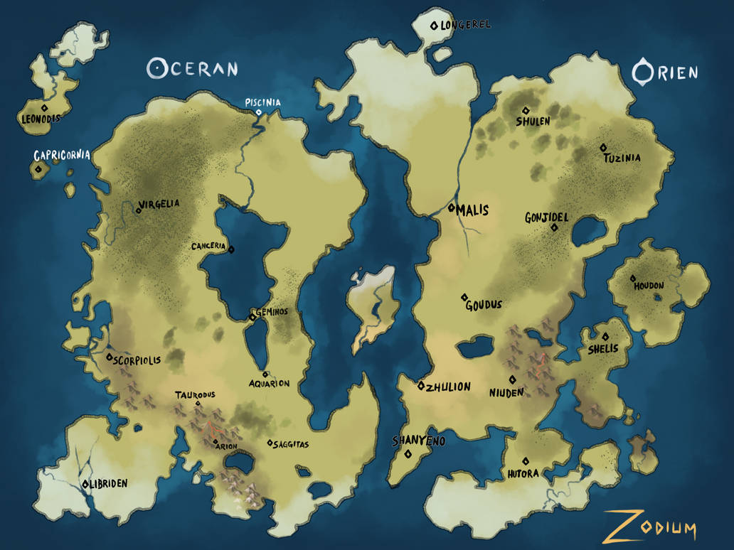 Dimidium Map Zodium Map by DawnoftheBlueMoon on DeviantArt