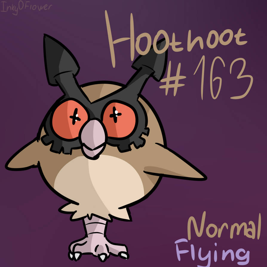 Hoothoot By Inky0Flower On DeviantArt hoothoot-by-inky0flower-on-deviantart