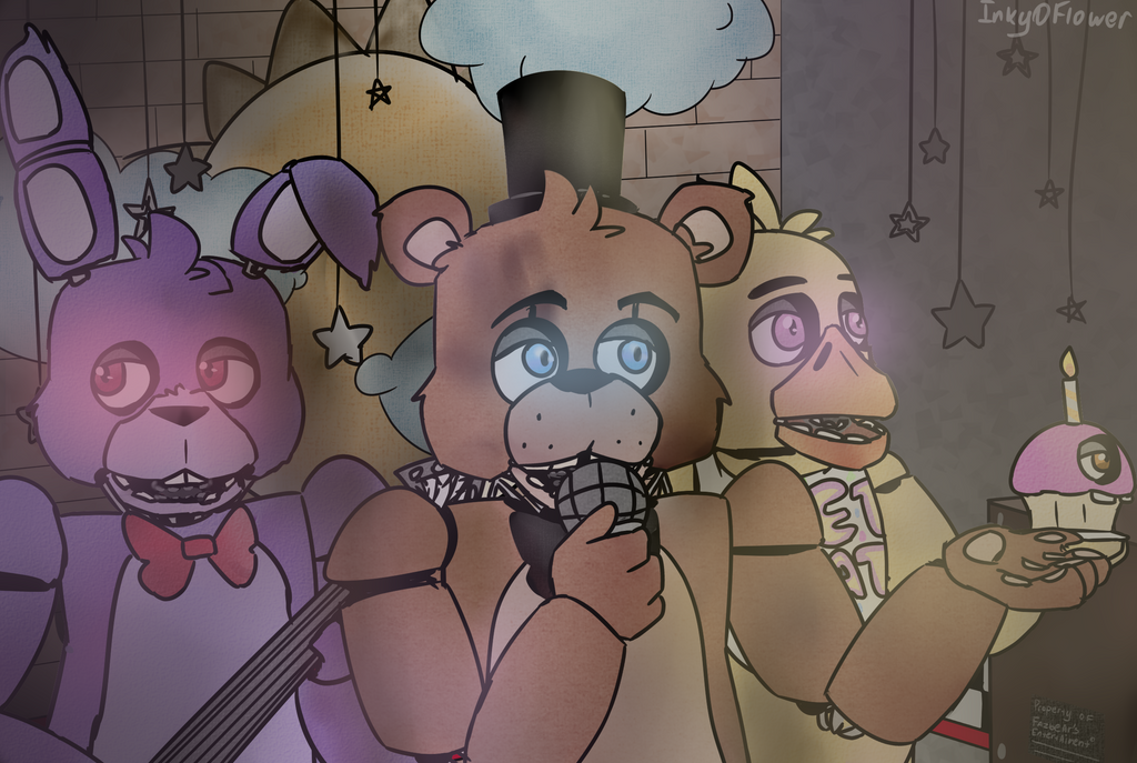 Dreamworks Freddy Raspberry Welcome to Freddy Fazbear`s Pizza by Inky0Flower on DeviantArt