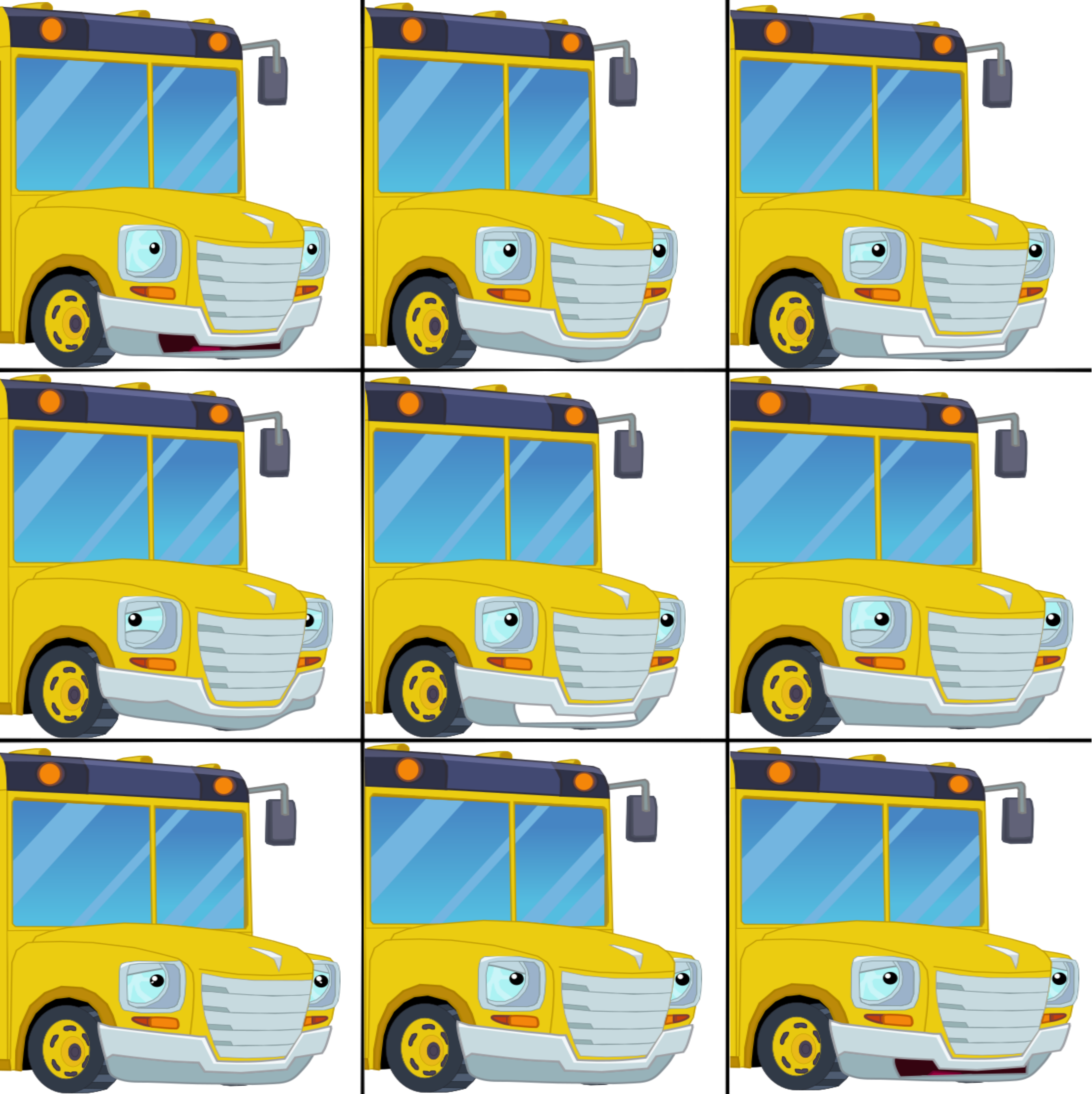 Bus Ride Deviantart Rides Again Bus Expression Sheet 2 by CherryApple48 on DeviantArt