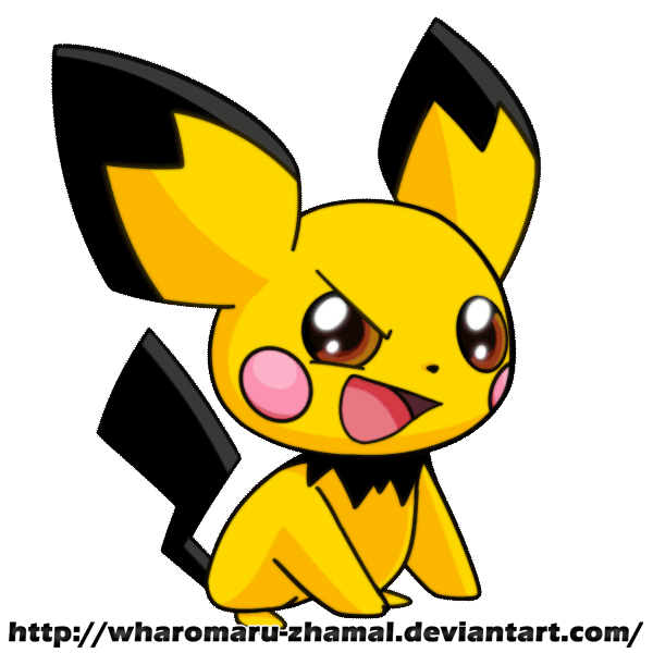 Pichu Animation Cute Pichu Gif