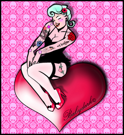 Pin Up in love