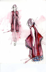 yoyo han fashion design illustration