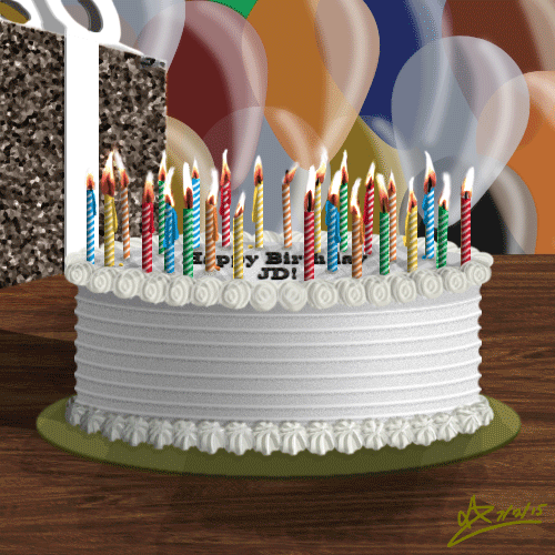 Birthday Cake (Sparkly Animation-Seizure Warning) by Azophel on DeviantArt