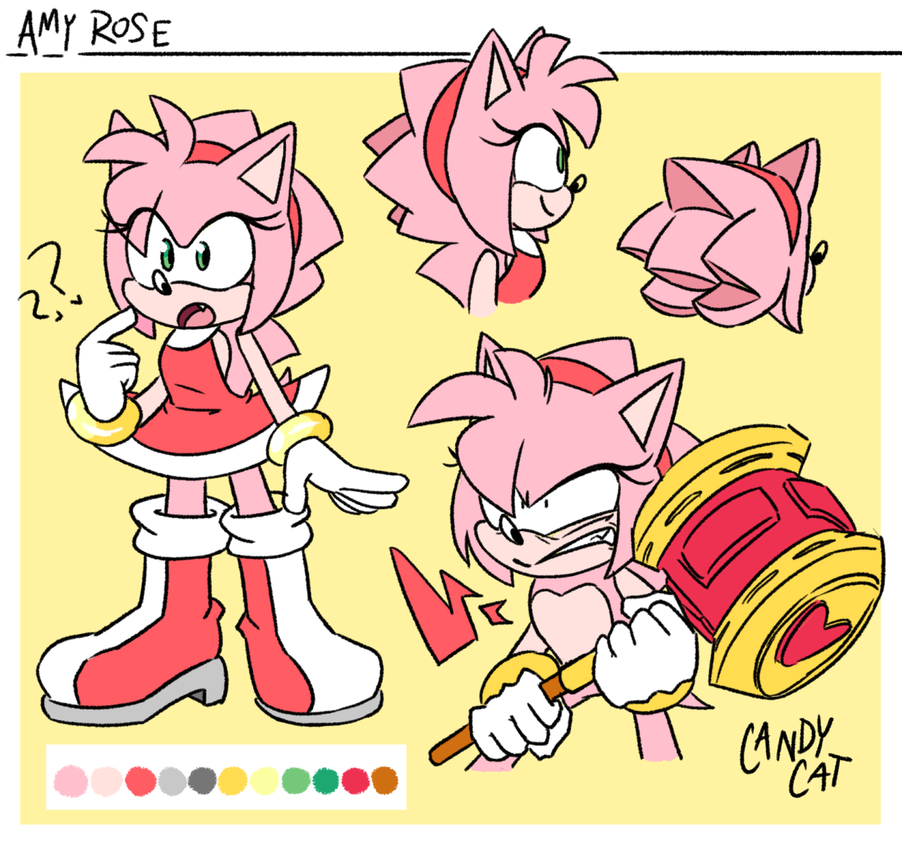 cohost! - Amy Rose re-design