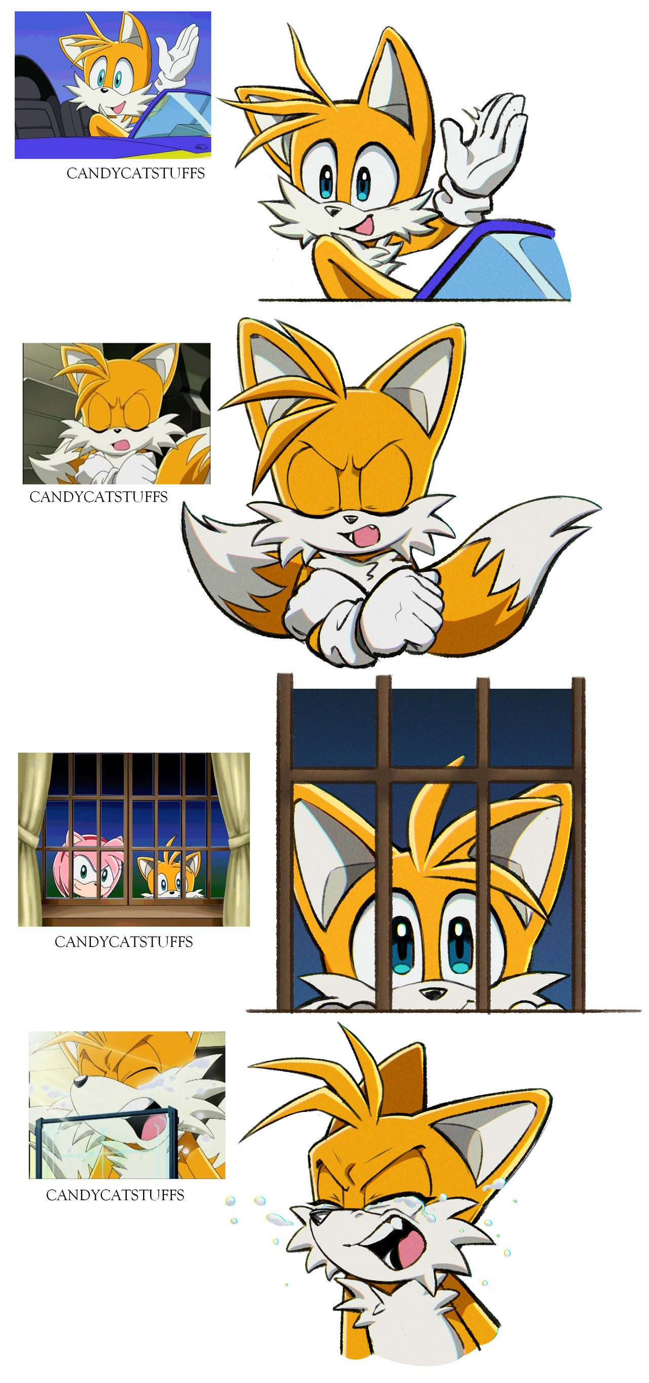 Tails Xkit Tails X Screenshot Redraws by CandyCatStuffs on DeviantArt
