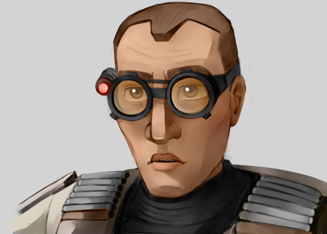 Tech Portrait Study by CandyCatStuffs on DeviantArt