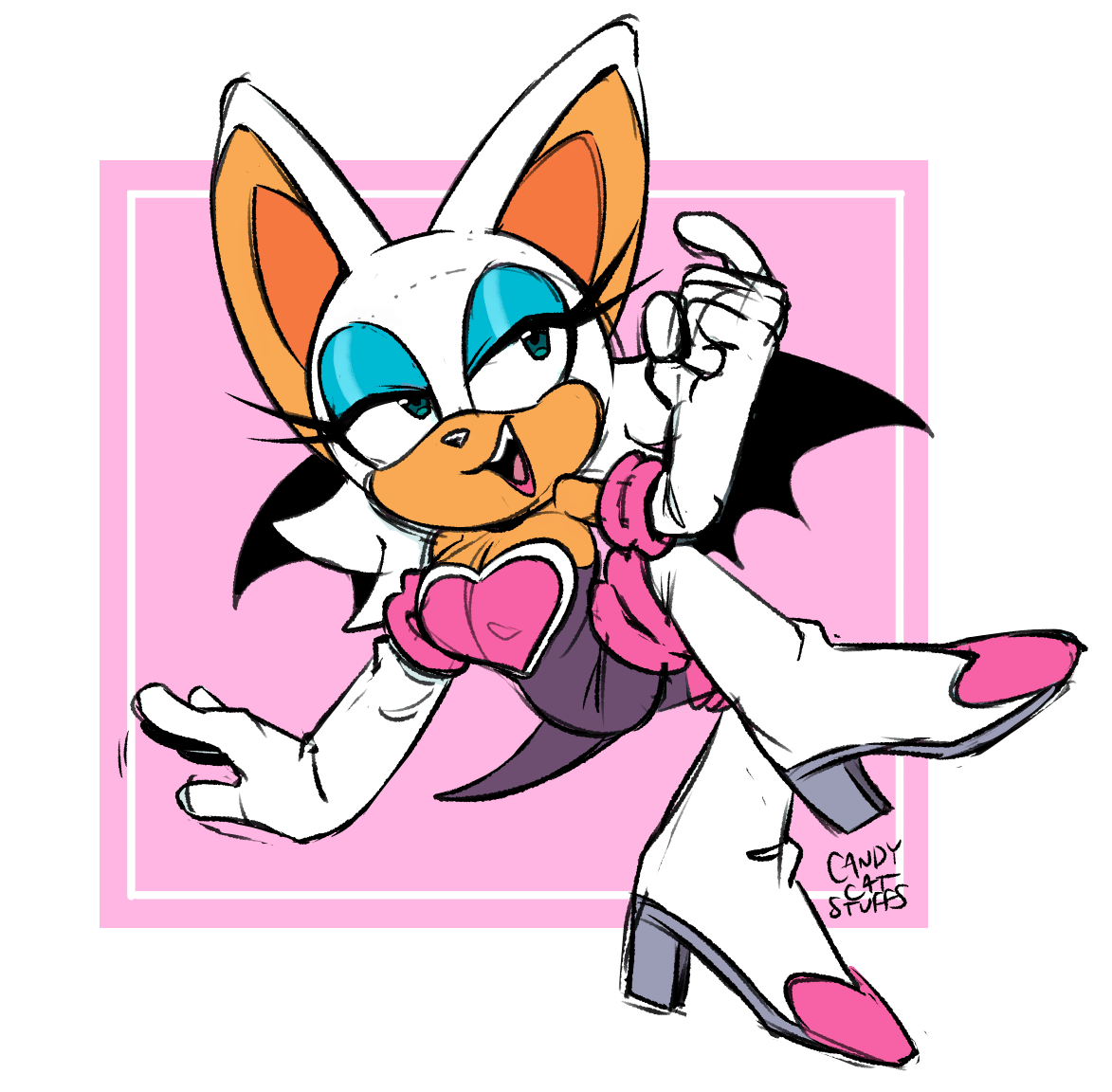 Deviantart Rouge Cream Rouge by CandyCatStuffs on DeviantArt