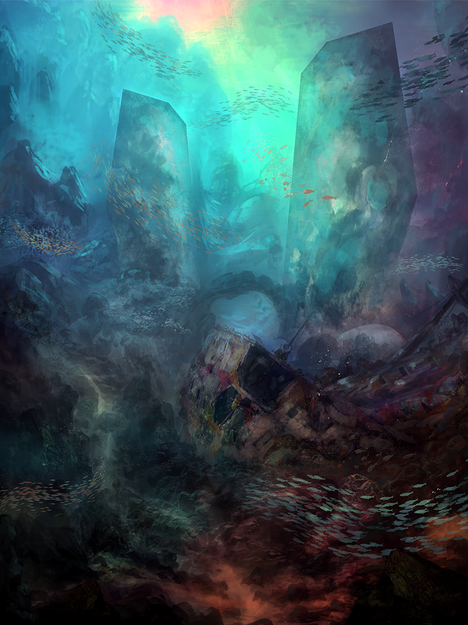Underwater Paradise by Narandel