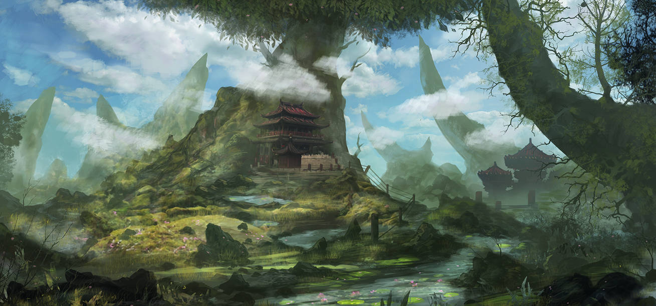 Temple Serenity by Narandel