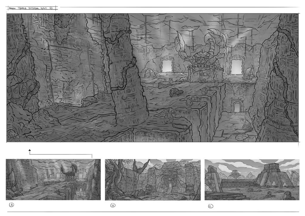 Line Drawing Composition Practice 04 by Narandel on DeviantArt