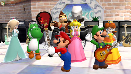 mario brothers as pete townshend