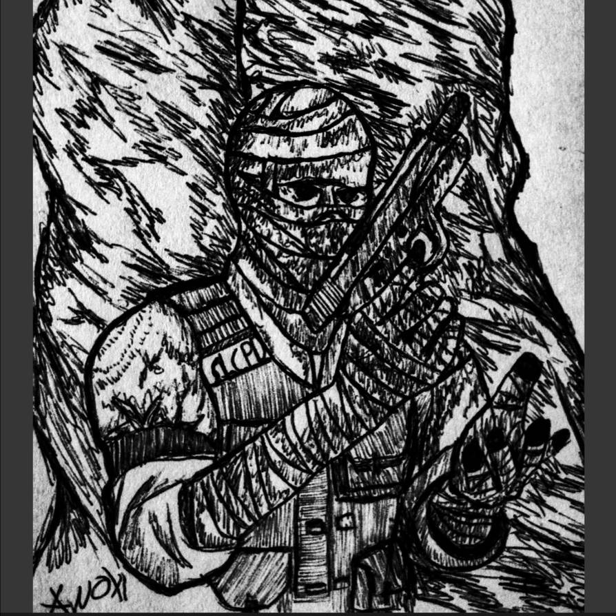 Joshua Graham by AnoxiArt on DeviantArt