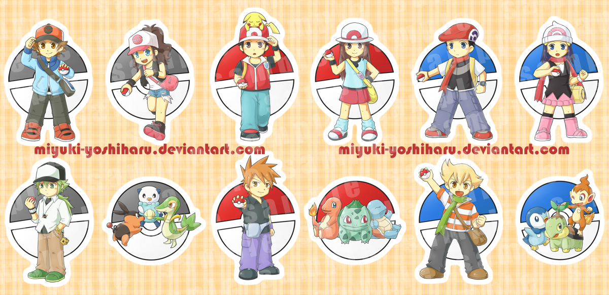 Pokemon Keychains by miyuki-yoshiharu on DeviantArt