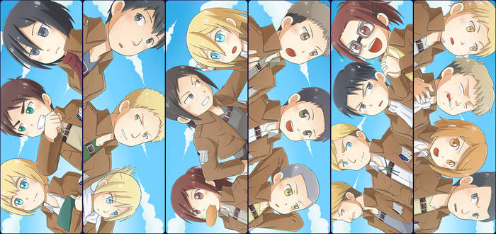 Shingeki no Kyojin Bookmarks