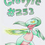 Grovyle using leaf blade