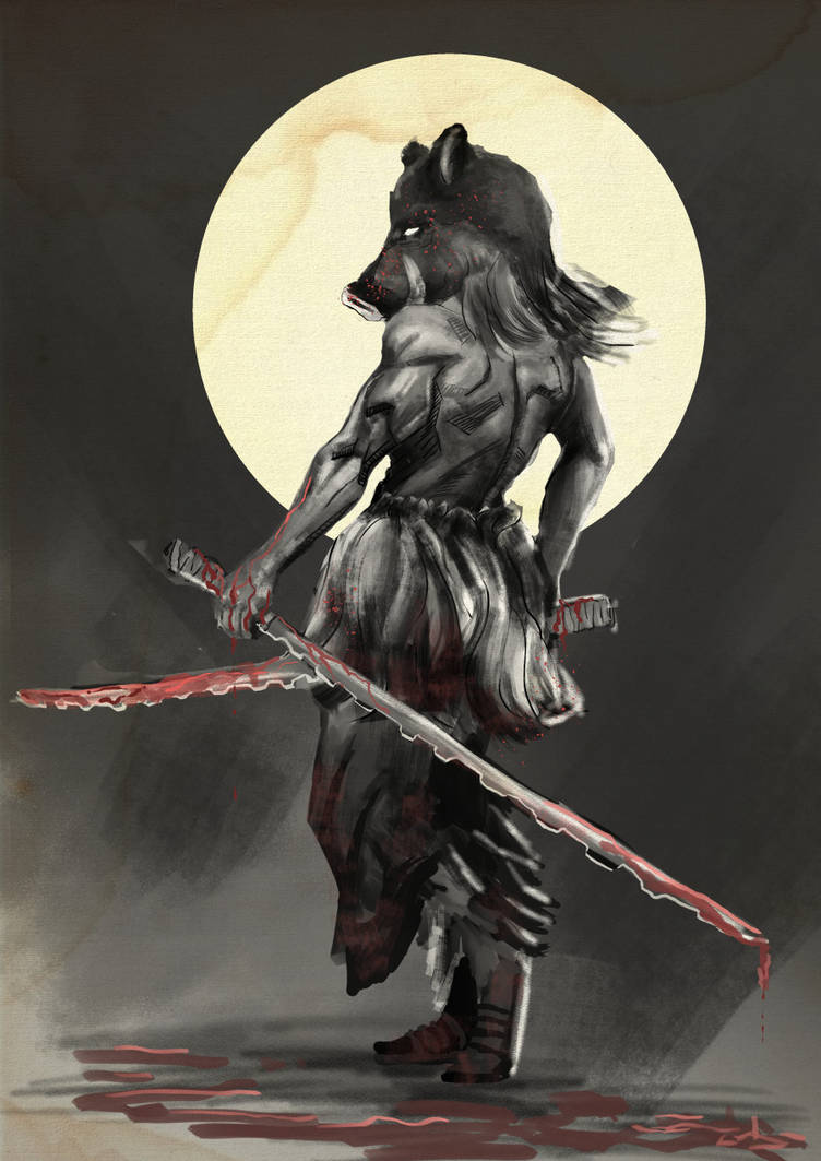 Demon Slayer (Hashibira Inosuke) by jacky270 on DeviantArt