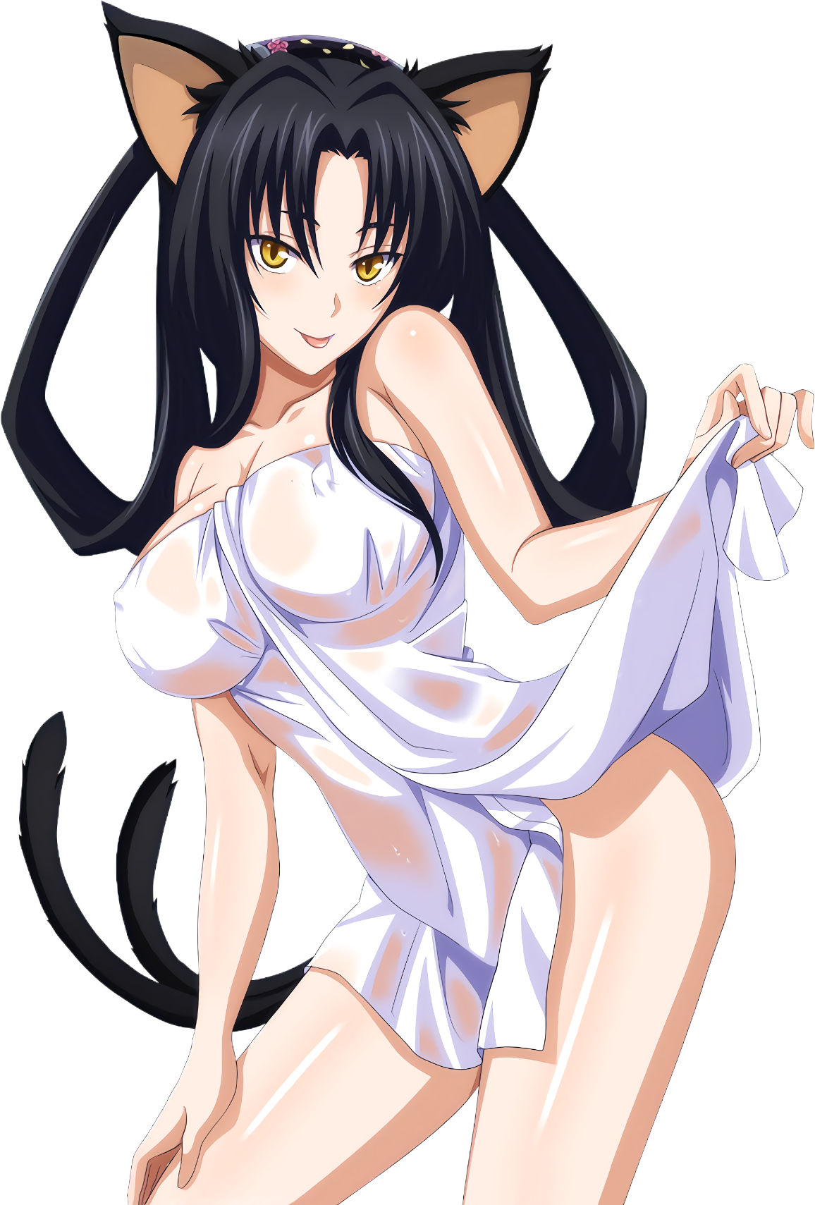 Highschool DxD Kuroka Render