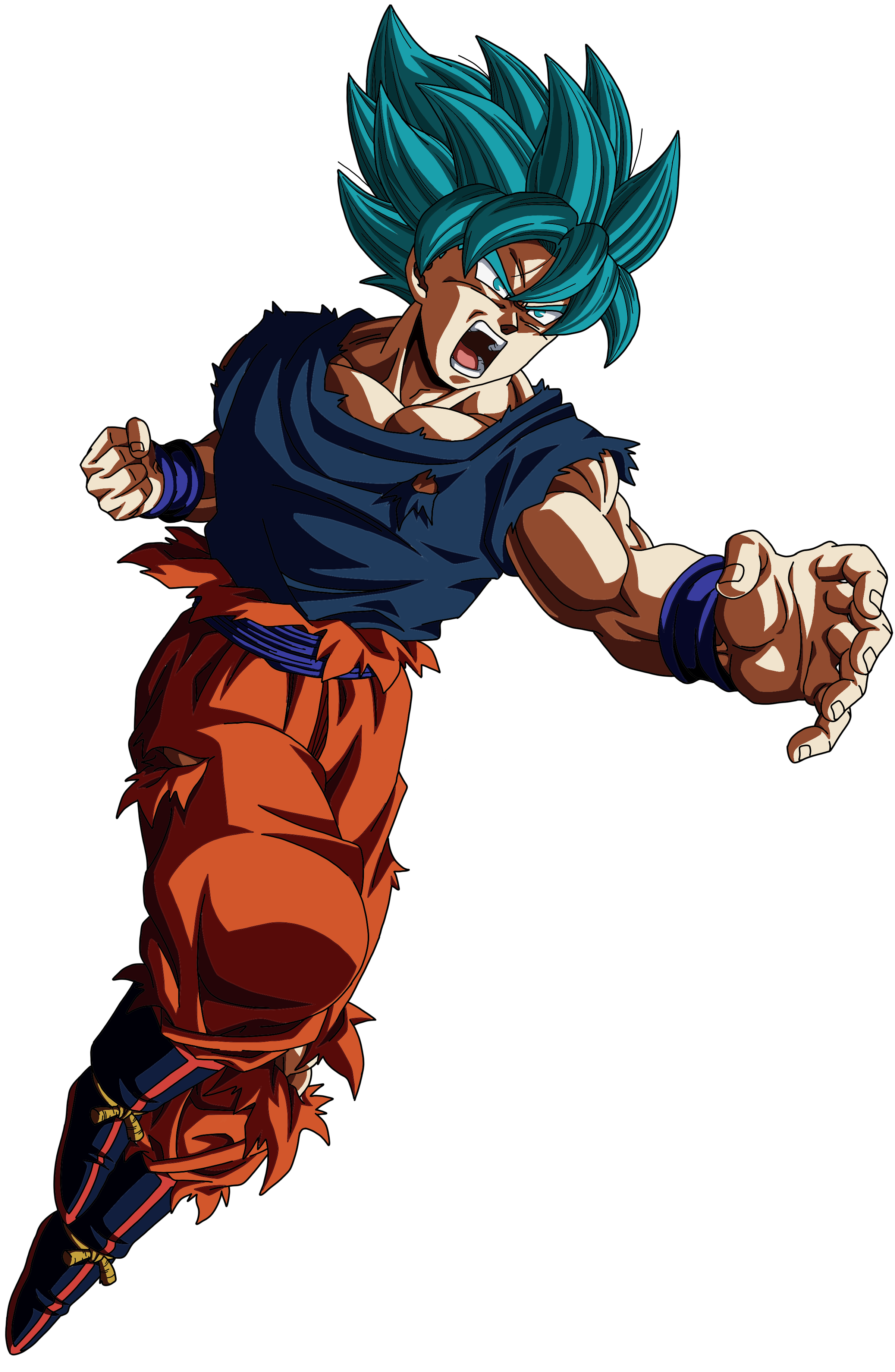 Son Goku - Super Saiyan Blue - Kaioken PNG by Teejee67 on DeviantArt