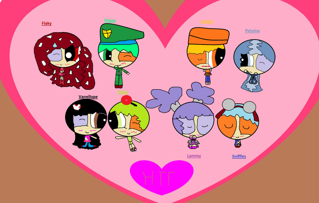 My Fav Htf Couples =D by FlakyTheShyGirl on DeviantArt