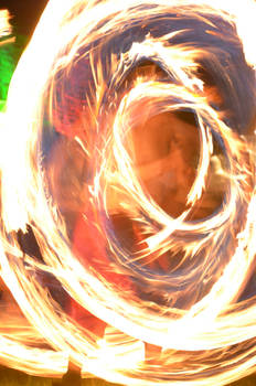 fire swirls