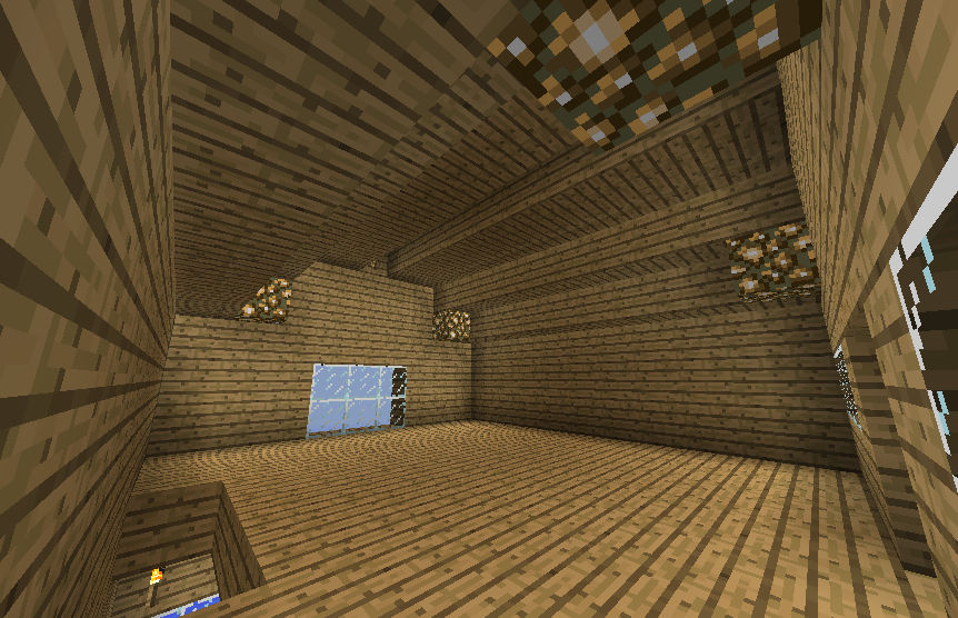Minecraft Mini Attic Minecraft House (attic) by JuhiZ14 on DeviantArt