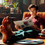 Peter Parker feet