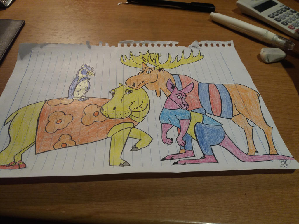 Backyardigans Redraw Backyardigans by zebG on DeviantArt