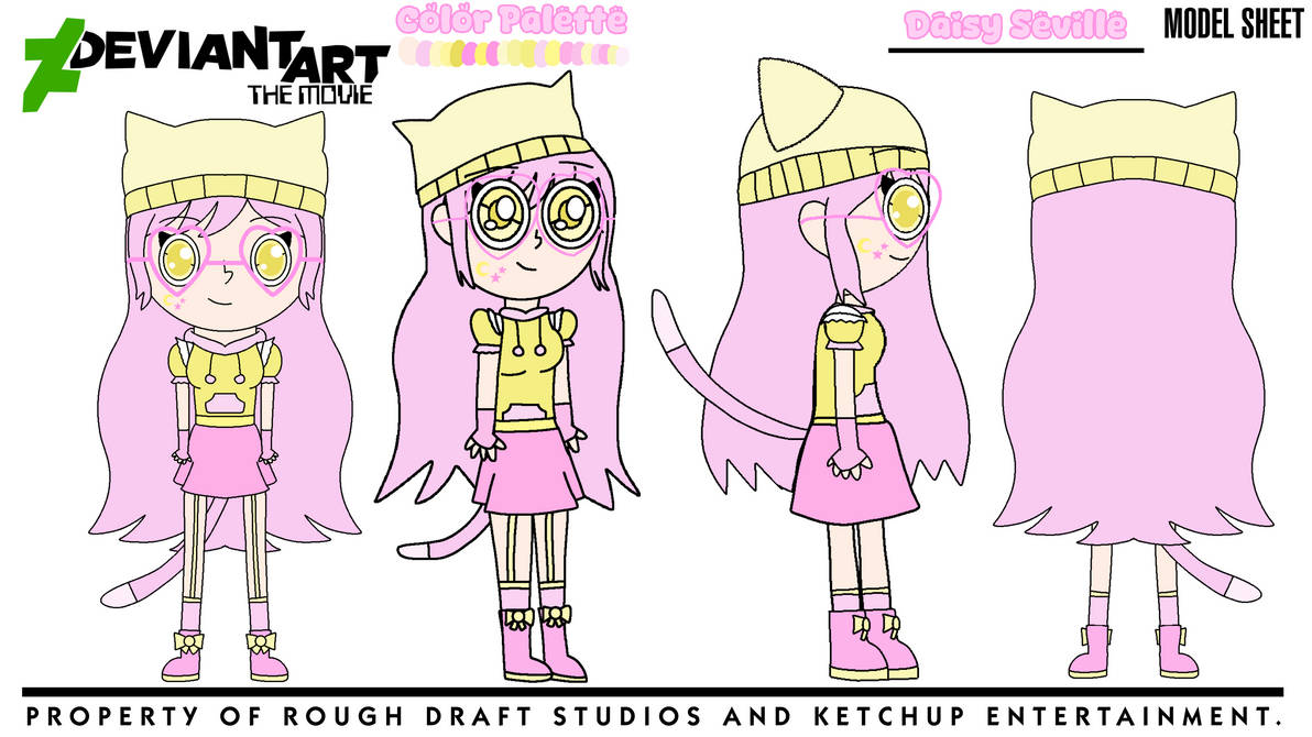 DeviantArt: The Movie - Daisy Reference Sheet by SparklingDaisyTwelve ...