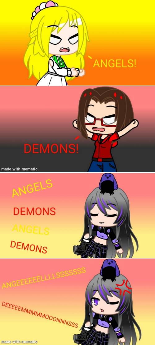 Angels, Demons, ???~(Part 1) by RavenousReaper12 on DeviantArt