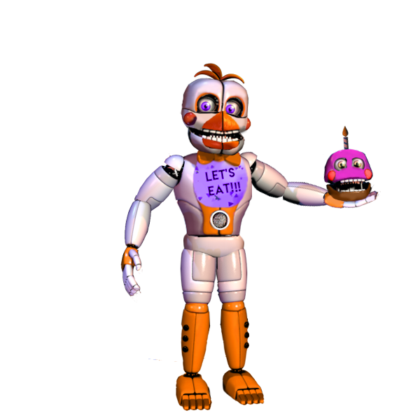 UCN Funtime Chica  Model by BlackiieFimose on DeviantArt