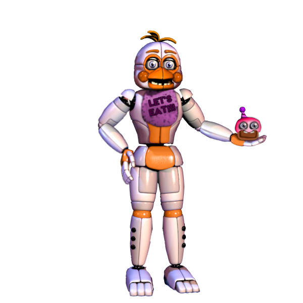 Funtime Chica v2 by BlackiieFimose on DeviantArt