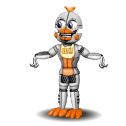 Withered Funtime Chica by LexTheBeast on DeviantArt