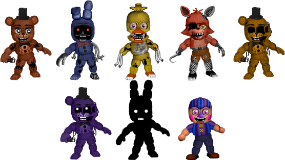 FNAF Minigame Series 2 Wave 2 Pack